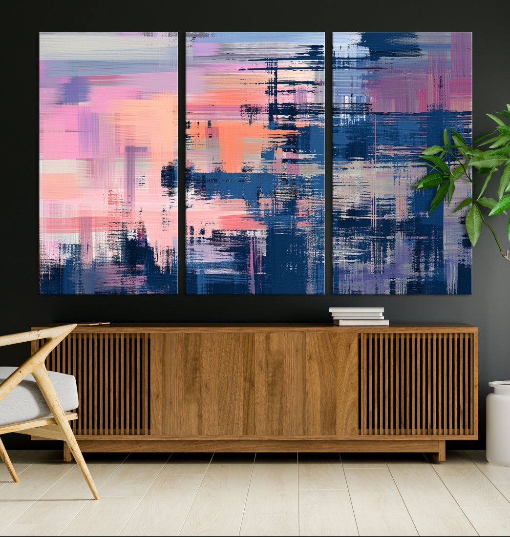 Modern Abstract Wall Art Painting Extra Large Canvas Print for Home Decor