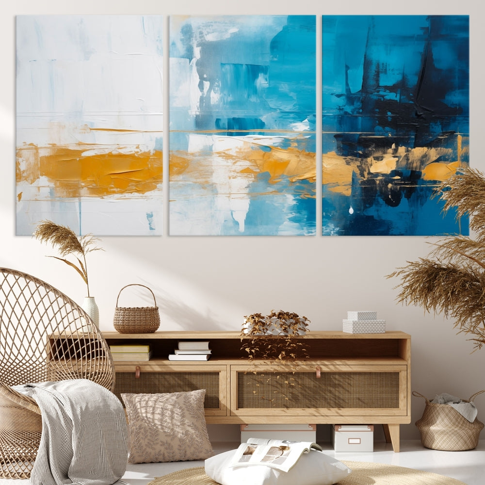 Modern Abstract Wall Decor Luxury Wall Art Canvas Print Stretched Printed Shipped Fine Art