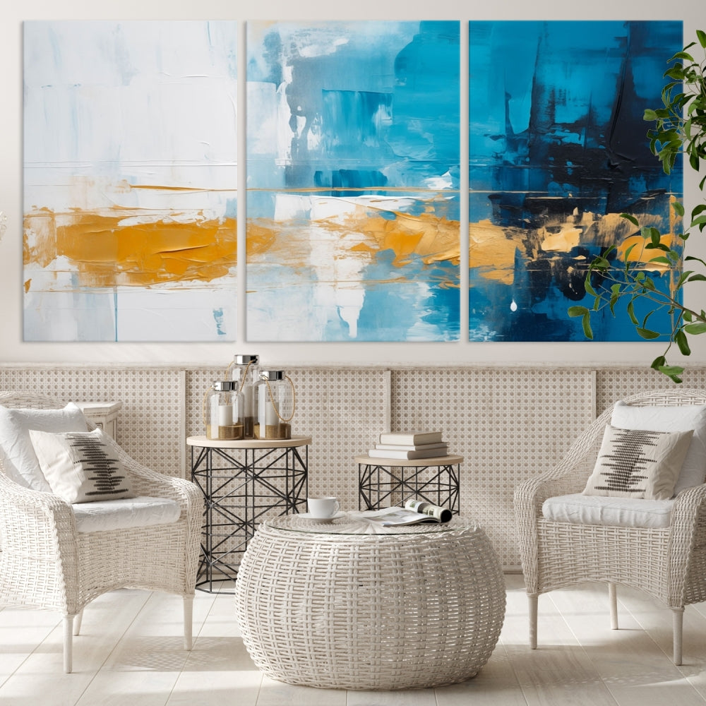 Modern Abstract Wall Decor Luxury Wall Art Canvas Print Stretched Printed Shipped Fine Art