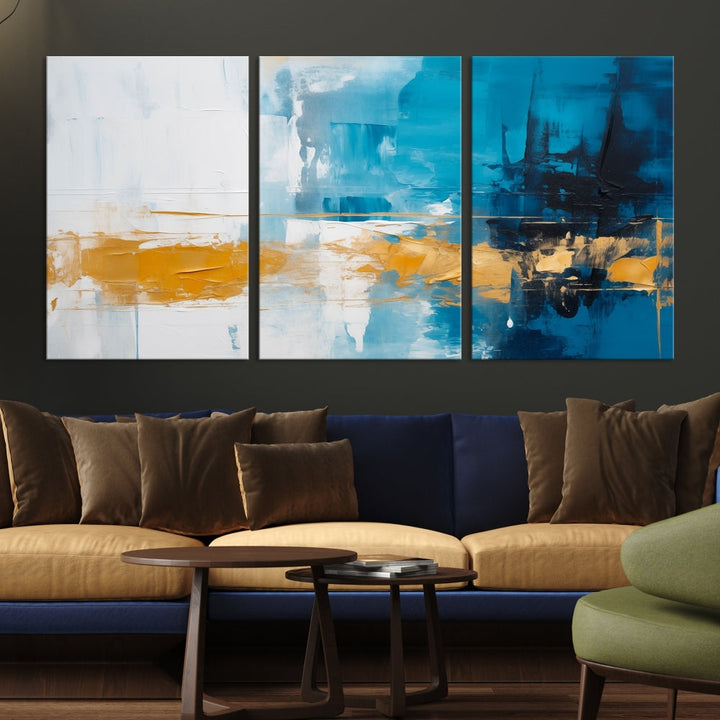 Modern Abstract Wall Decor Luxury Wall Art Canvas Print Stretched Printed Shipped Fine Art