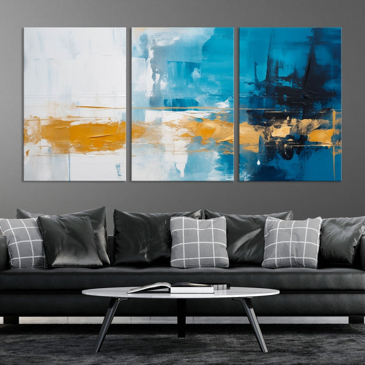 Modern Abstract Wall Decor Luxury Wall Art Canvas Print Stretched Printed Shipped Fine Art