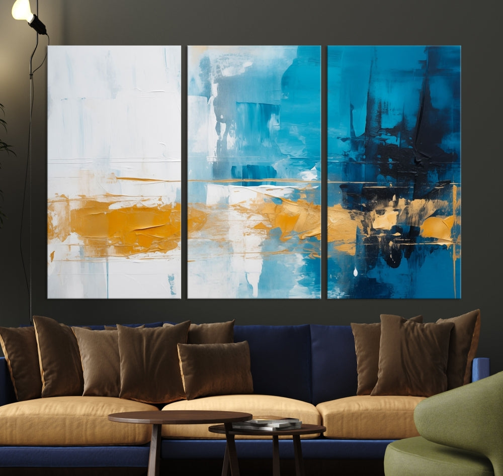 Modern Abstract Wall Decor Luxury Wall Art Canvas Print Stretched Printed Shipped Fine Art