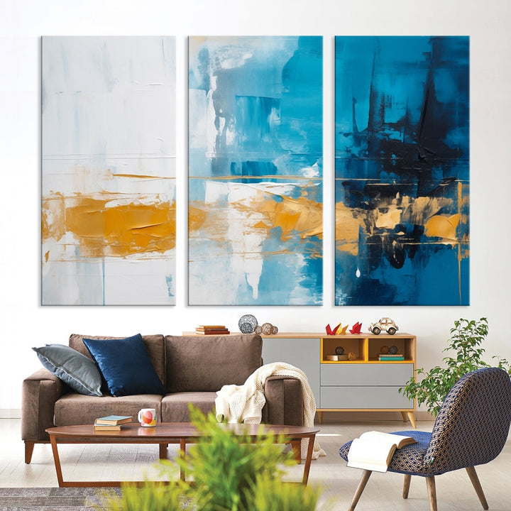 Modern Abstract Wall Decor Luxury Wall Art Canvas Print Stretched Printed Shipped Fine Art