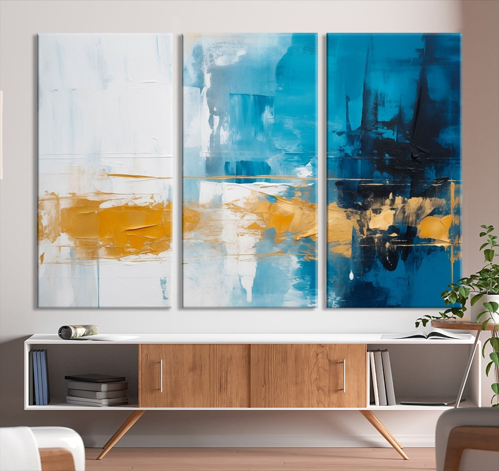 Modern Abstract Wall Decor Luxury Wall Art Canvas Print Stretched Printed Shipped Fine Art