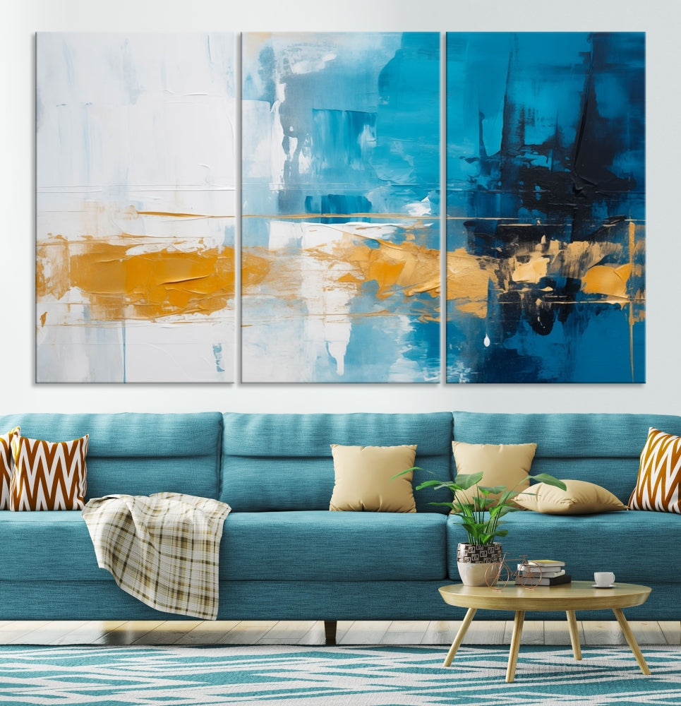 Modern Abstract Wall Decor Luxury Wall Art Canvas Print Stretched Printed Shipped Fine Art