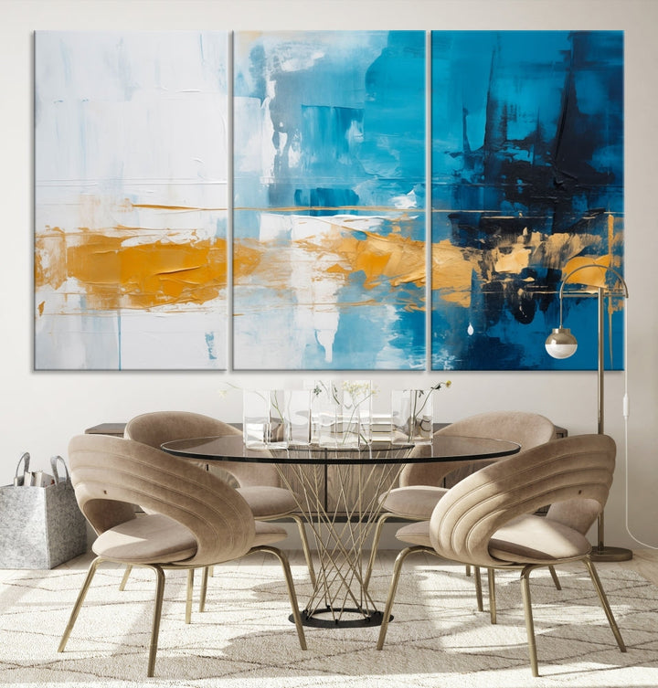 Modern Abstract Wall Decor Luxury Wall Art Canvas Print Stretched Printed Shipped Fine Art