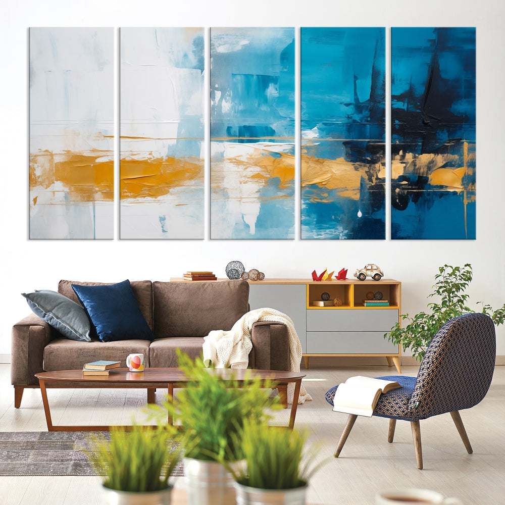 Modern Abstract Wall Decor Luxury Wall Art Canvas Print Stretched Printed Shipped Fine Art