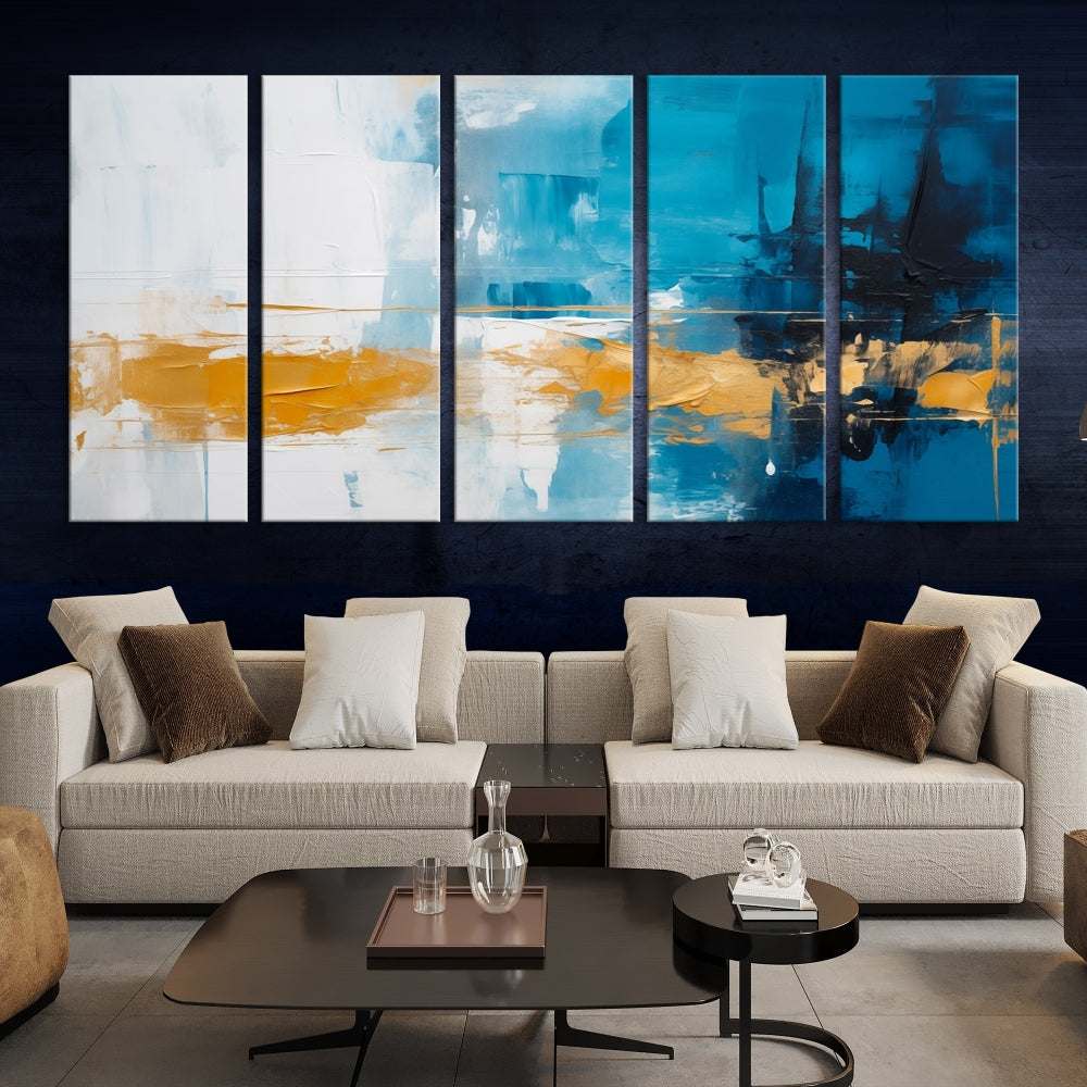 Modern Abstract Wall Decor Luxury Wall Art Canvas Print Stretched Printed Shipped Fine Art