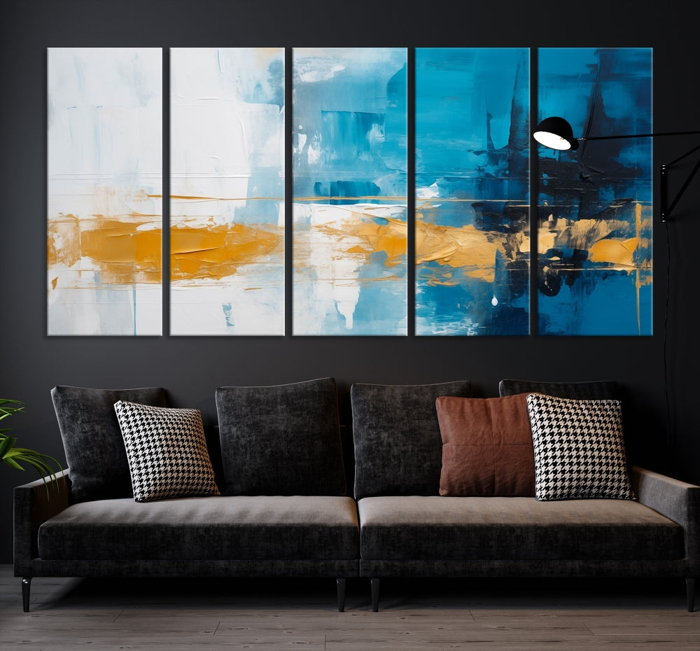 Modern Abstract Wall Decor Luxury Wall Art Canvas Print Stretched Printed Shipped Fine Art