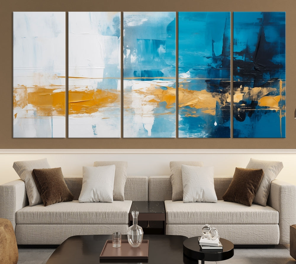 Modern Abstract Wall Decor Luxury Wall Art Canvas Print Stretched Printed Shipped Fine Art