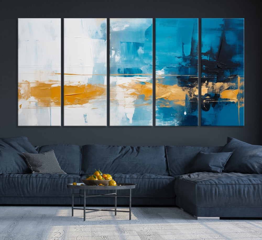 Modern Abstract Wall Decor Luxury Wall Art Canvas Print Stretched Printed Shipped Fine Art