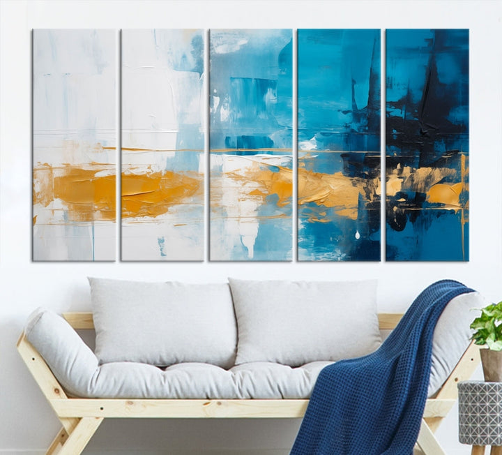 Modern Abstract Wall Decor Luxury Wall Art Canvas Print Stretched Printed Shipped Fine Art