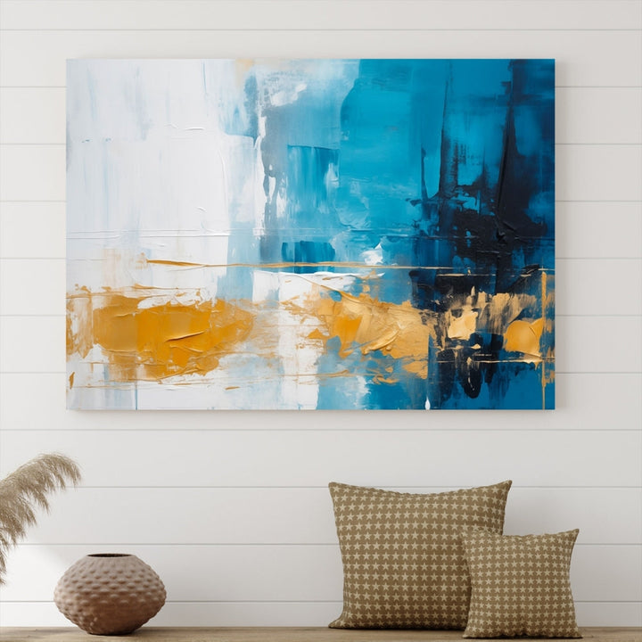 Modern Abstract Wall Decor Luxury Wall Art Canvas Print Stretched Printed Shipped Fine Art