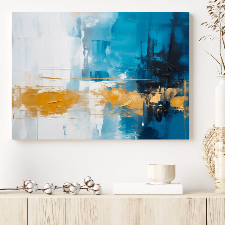 Modern Abstract Wall Decor Luxury Wall Art Canvas Print Stretched Printed Shipped Fine Art