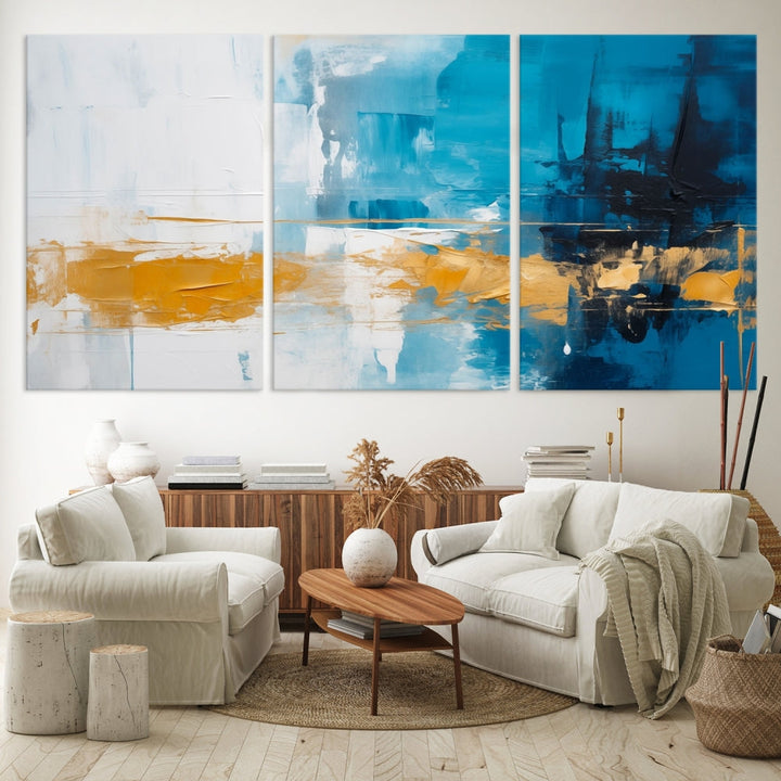 Modern Abstract Wall Decor Luxury Wall Art Canvas Print Stretched Printed Shipped Fine Art