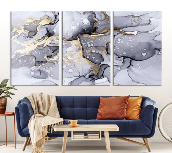 Modern Extra Large Abstract Painting on Giclee Canvas Wall Art Print