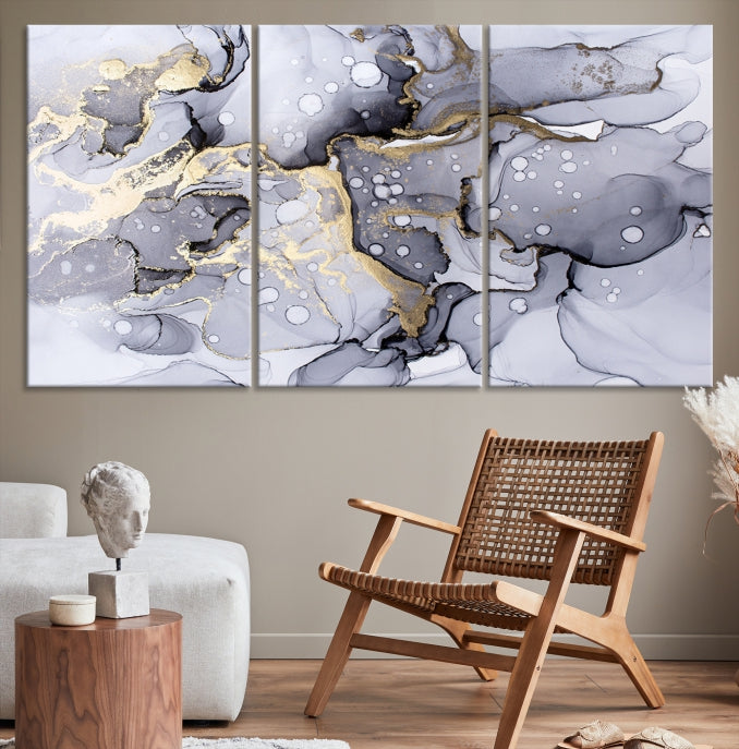 Modern Extra Large Abstract Painting on Giclee Canvas Wall Art Print