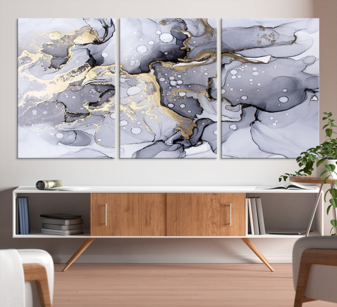 Modern Extra Large Abstract Painting on Giclee Canvas Wall Art Print