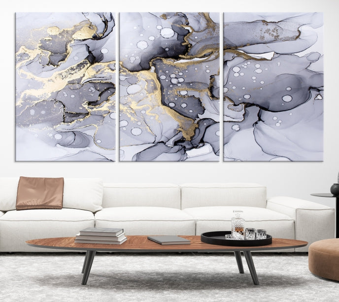 Modern Extra Large Abstract Painting on Giclee Canvas Wall Art Print