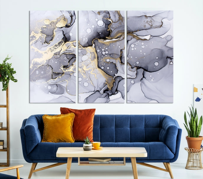 Modern Extra Large Abstract Painting on Giclee Canvas Wall Art Print