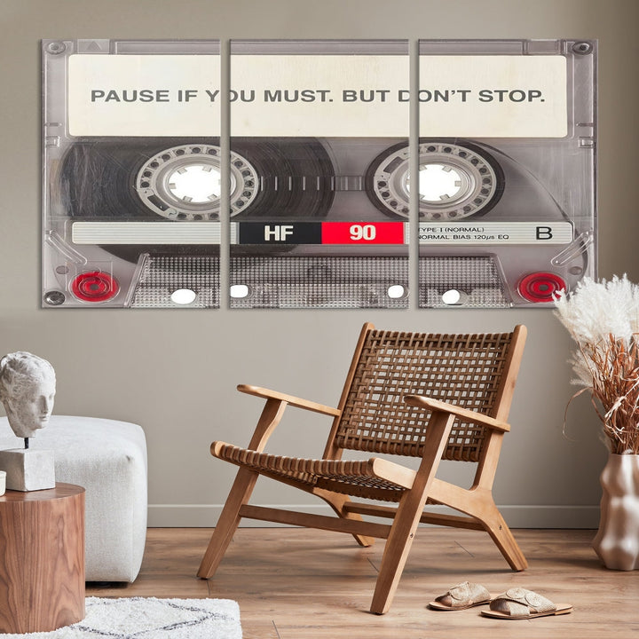 Music Type Iconic Wall Art Canvas Print