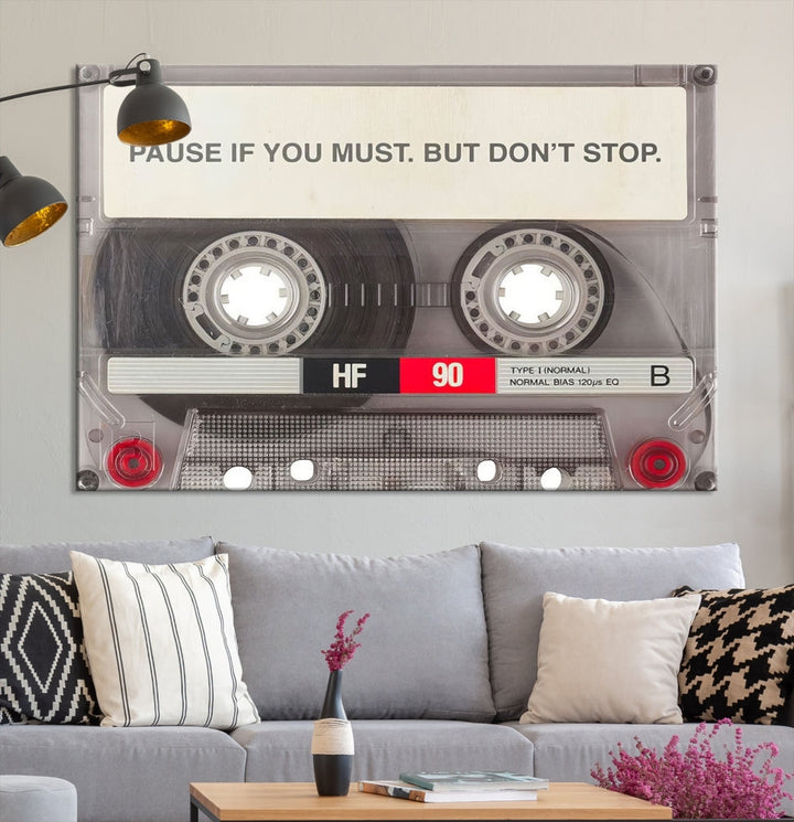 Music Type Iconic Wall Art Canvas Print