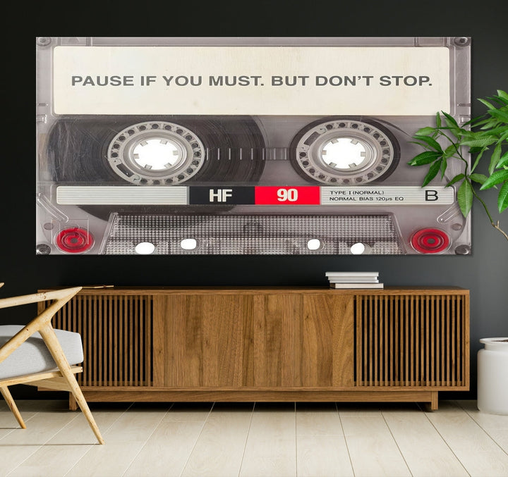 Music Type Iconic Wall Art Canvas Print