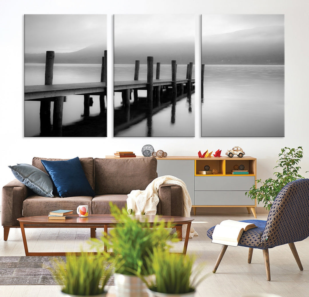 Ocean Beach Canvas Wall Art Beach Canvas, Coastal Sunset Tropical Island Beach Sunset Artwork Print