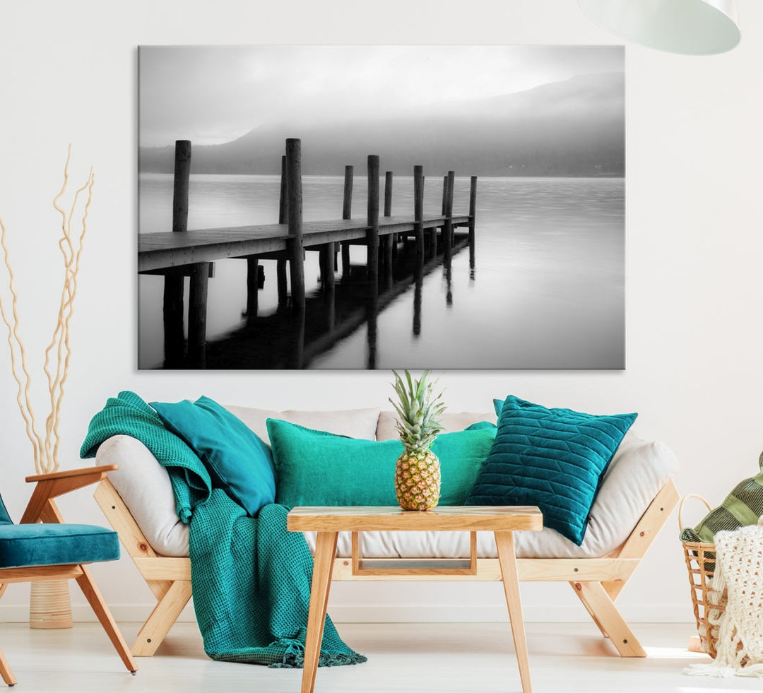 Ocean Beach Canvas Wall Art Beach Canvas, Coastal Sunset Tropical Island Beach Sunset Artwork Print