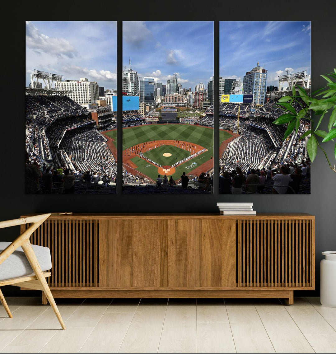 Petco Park San Diego Stadium Wall Art Canvas Print