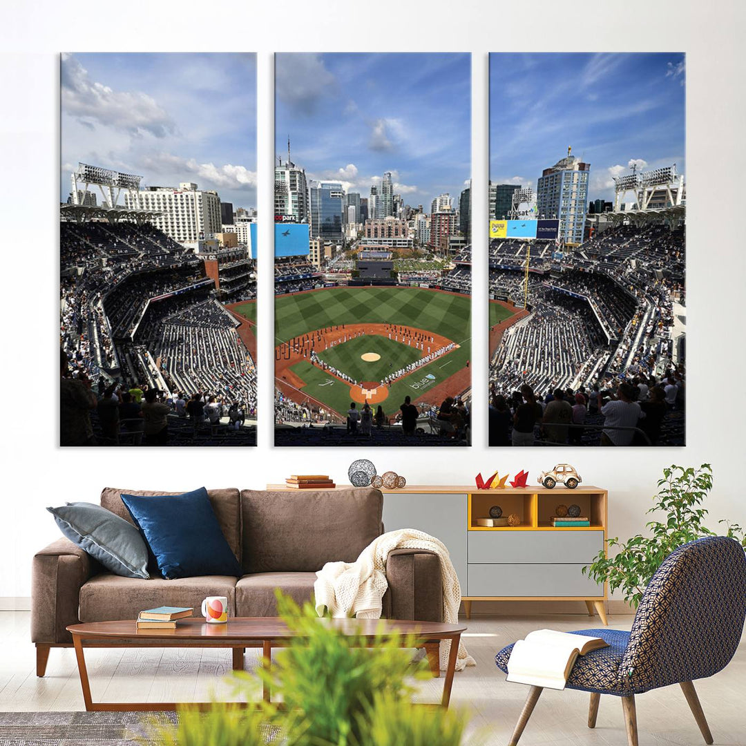 Petco Park San Diego Stadium Wall Art Canvas Print