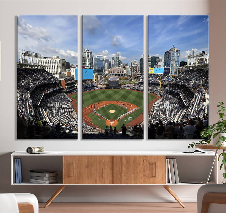 Petco Park San Diego Stadium Wall Art Canvas Print