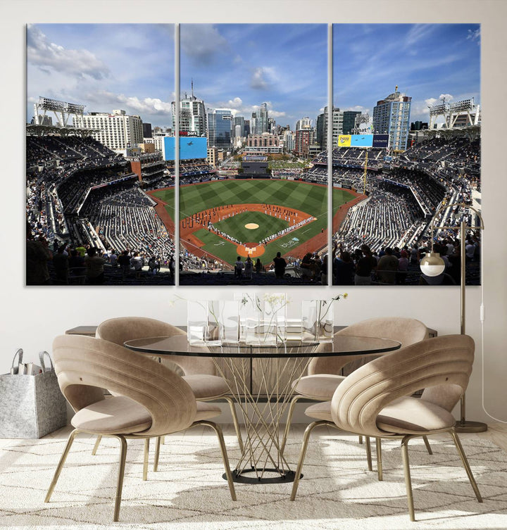 Petco Park San Diego Stadium Wall Art Canvas Print