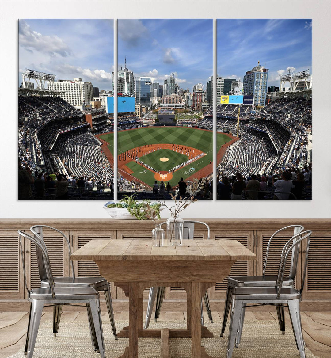 Petco Park San Diego Stadium Wall Art Canvas Print