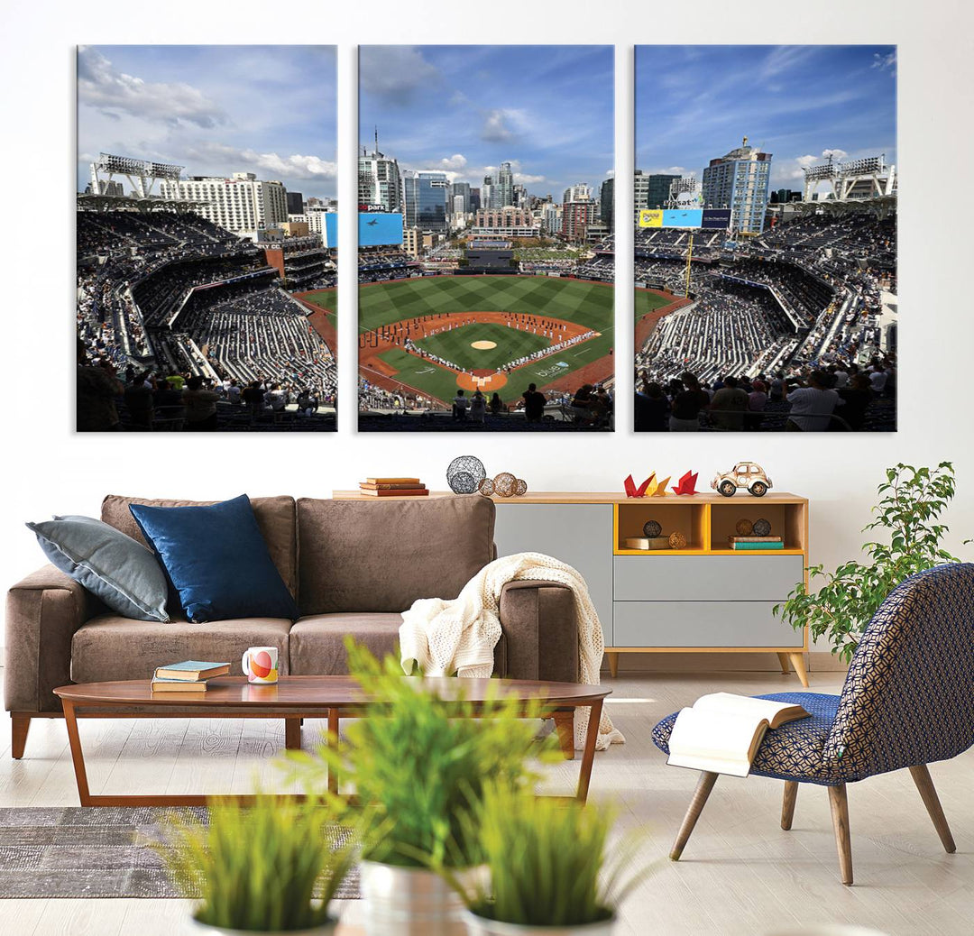 Petco Park San Diego Stadium Wall Art Canvas Print