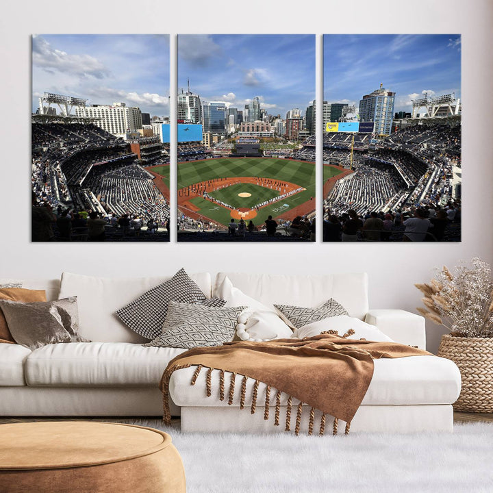 Petco Park San Diego Stadium Wall Art Canvas Print