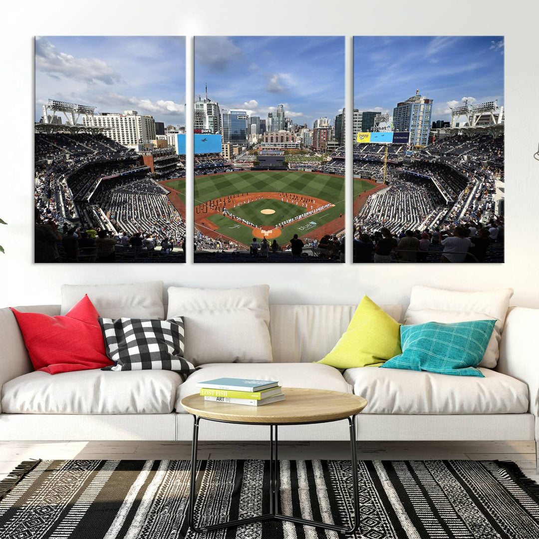 Petco Park San Diego Stadium Wall Art Canvas Print