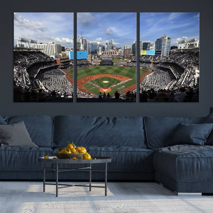 Petco Park San Diego Stadium Wall Art Canvas Print