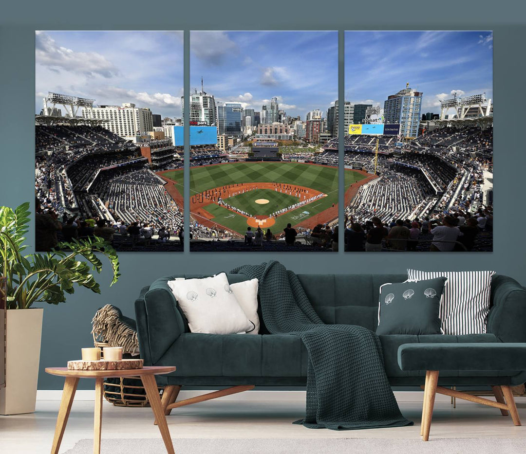 Petco Park San Diego Stadium Wall Art Canvas Print