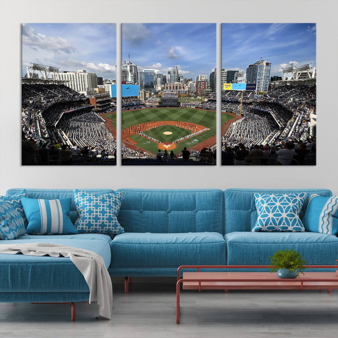 Petco Park San Diego Stadium Wall Art Canvas Print