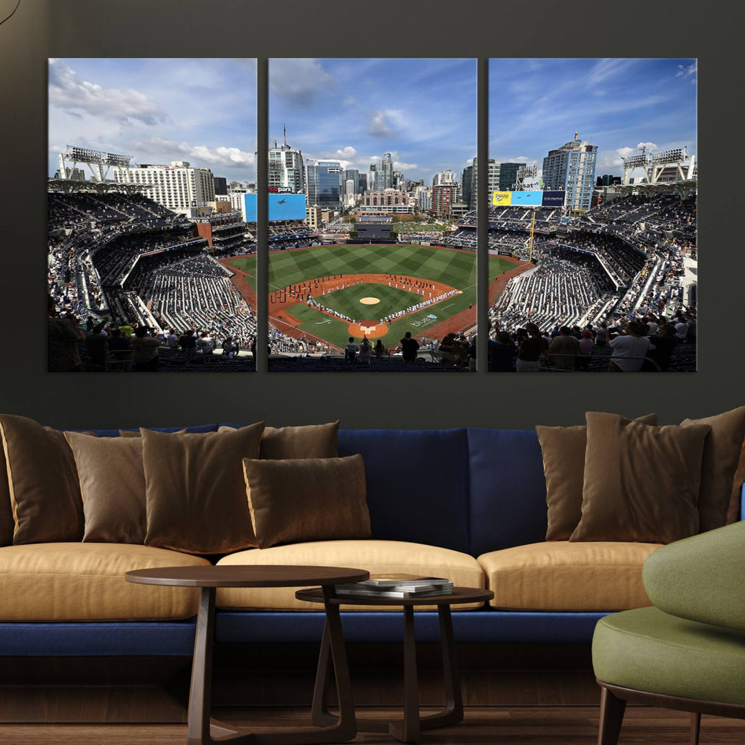 Petco Park San Diego Stadium Wall Art Canvas Print