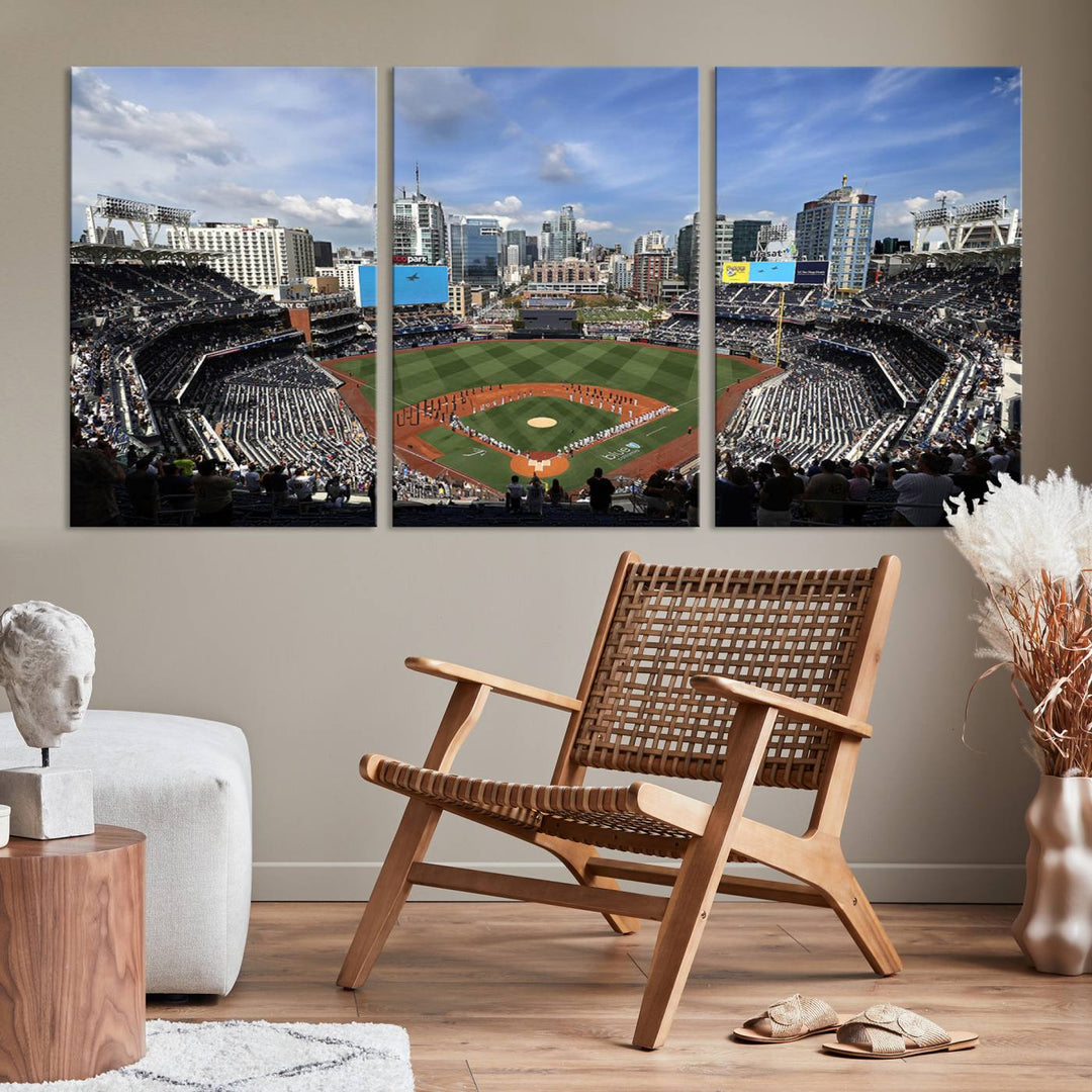 Petco Park San Diego Stadium Wall Art Canvas Print