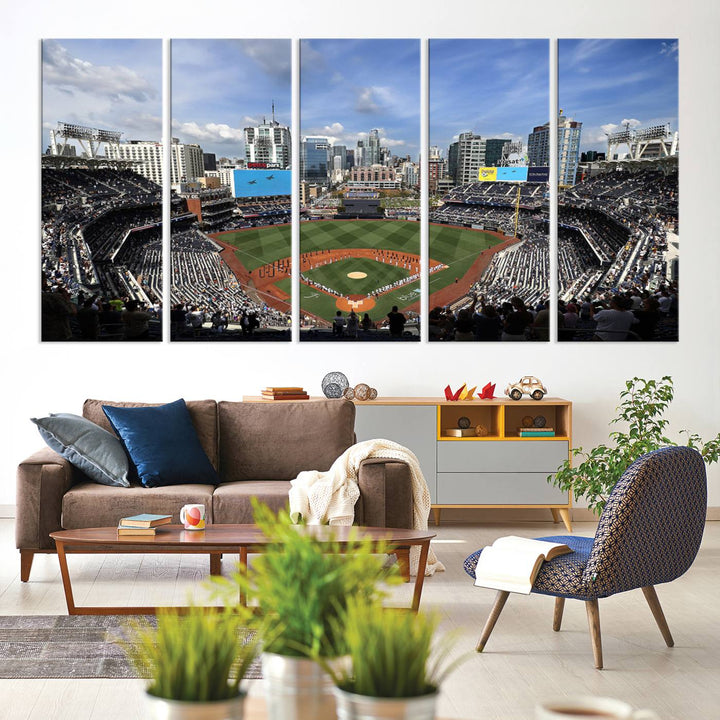 Petco Park San Diego Stadium Wall Art Canvas Print