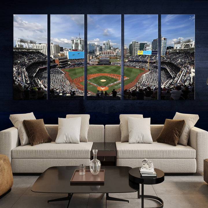 Petco Park San Diego Stadium Wall Art Canvas Print