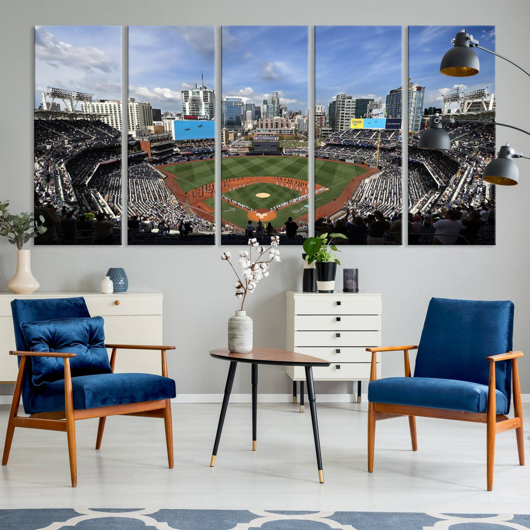 Petco Park San Diego Stadium Wall Art Canvas Print