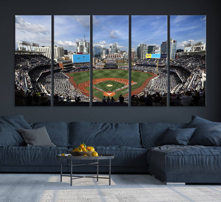 Petco Park San Diego Stadium Wall Art Canvas Print