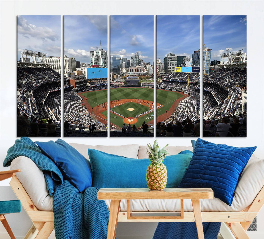 Petco Park San Diego Stadium Wall Art Canvas Print