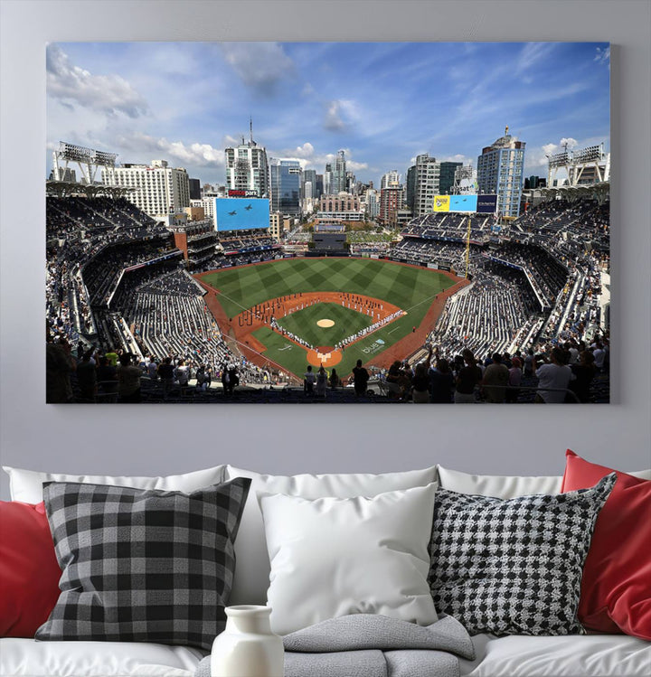 Petco Park San Diego Stadium Wall Art Canvas Print