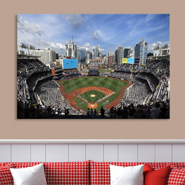 Petco Park San Diego Stadium Wall Art Canvas Print