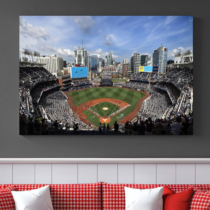 Petco Park San Diego Stadium Wall Art Canvas Print